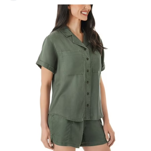 NWT Member's Mark
Women's Tencel Camp Shirt
Size:L - Picture 4 of 8